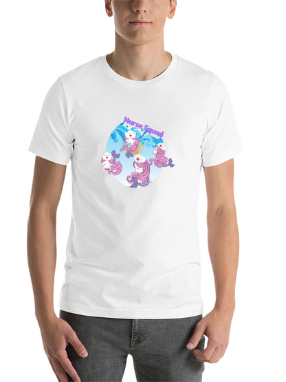 Nurse Squad Mermaid Graphic T-Shirt