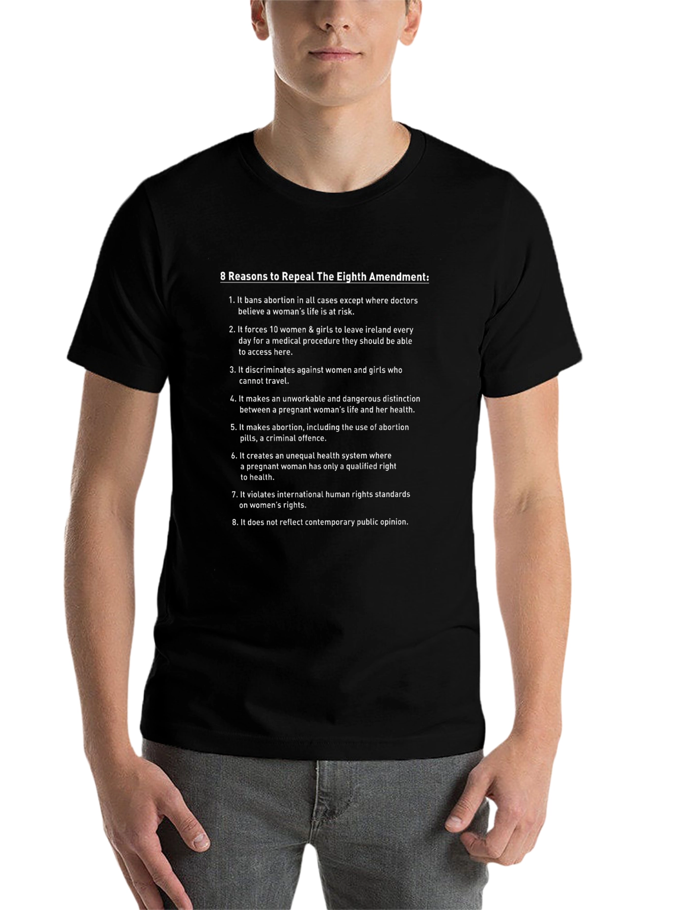 Repeal the Eighth Amendment T-Shirt