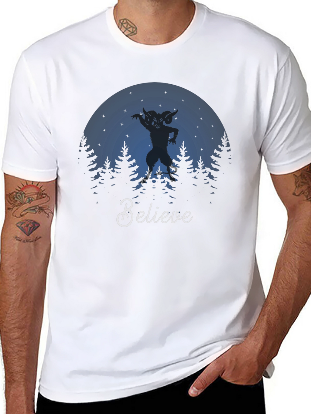 Believe Jersey Devil T-Shirt Black