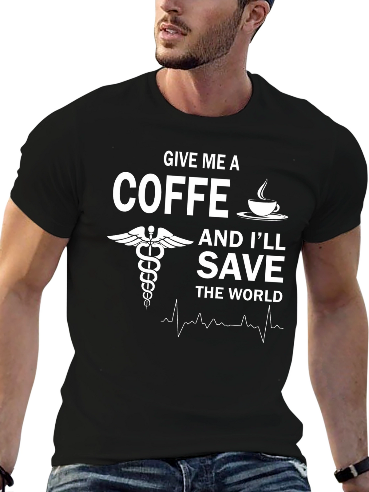 Give Me Coffee Save the World T-Shirt