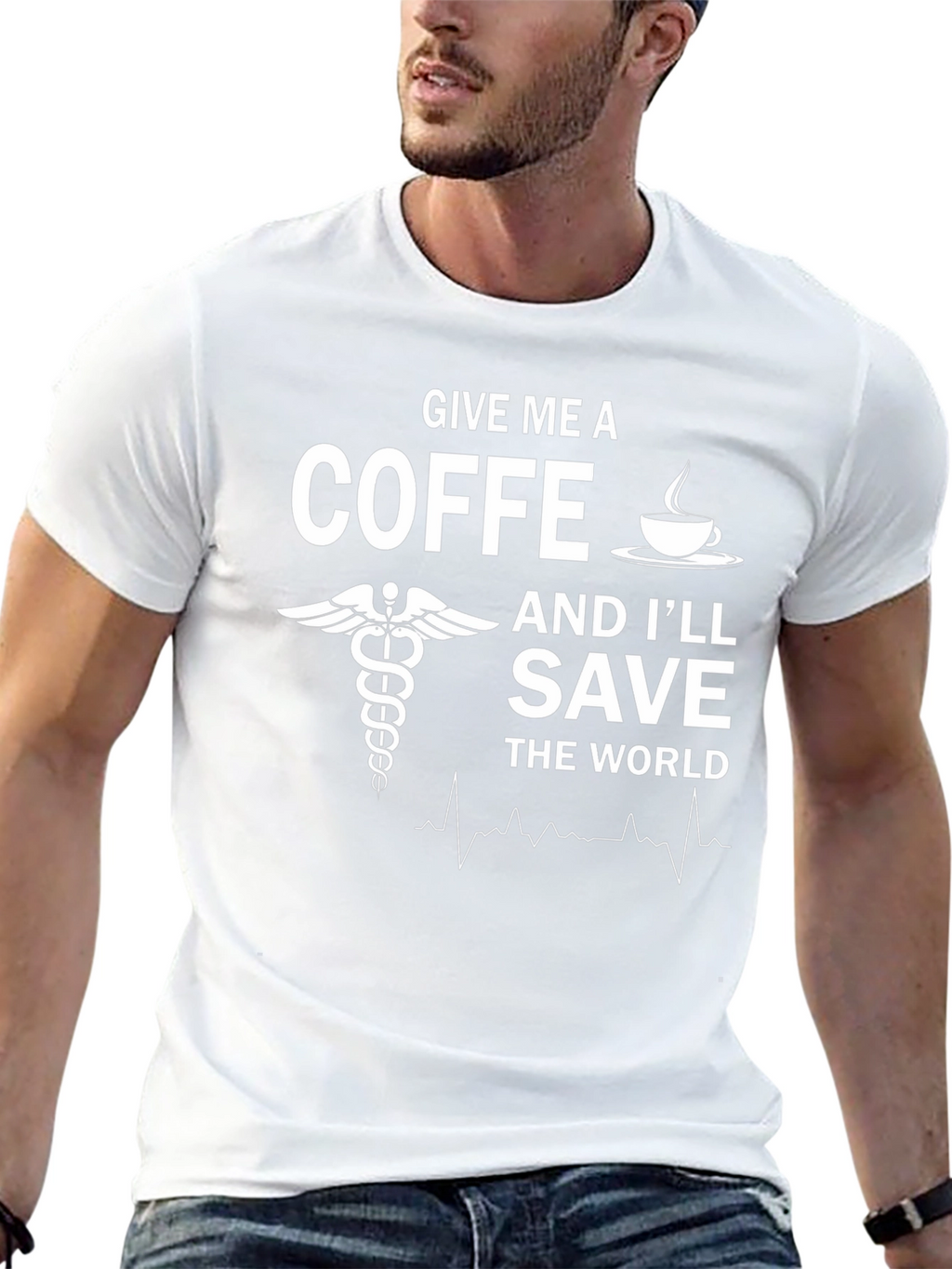 Give Me Coffee Save the World T-Shirt