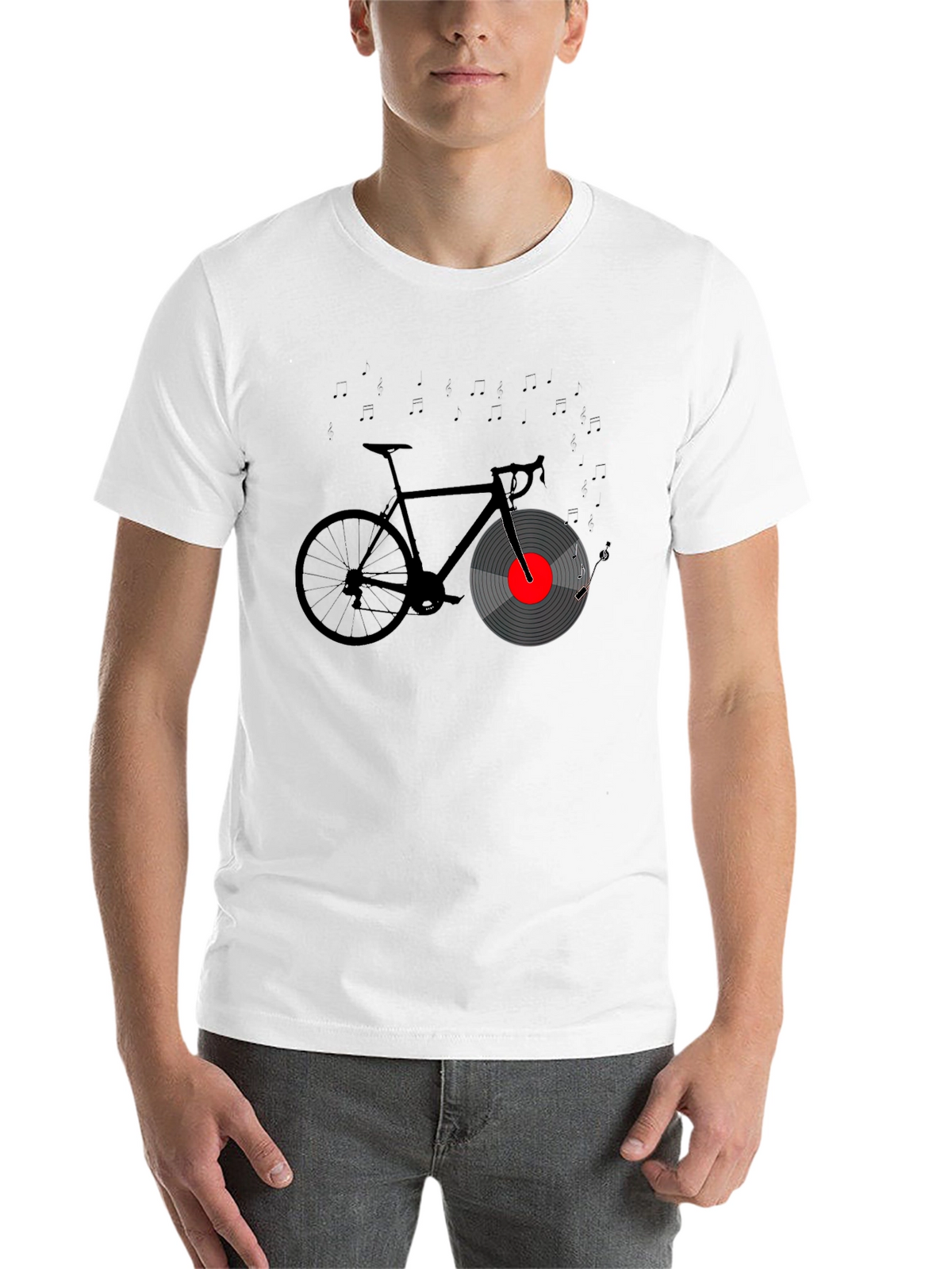Cycling Music Tee