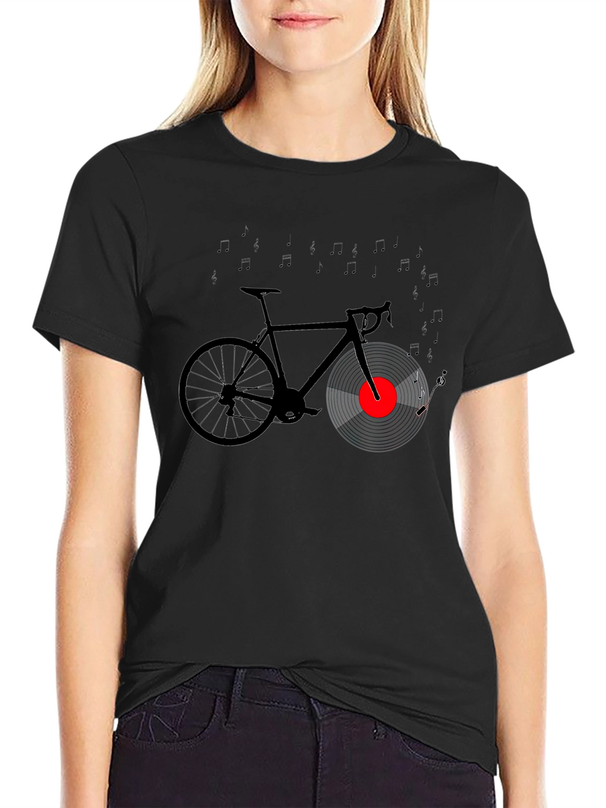 Cycling Music Tee