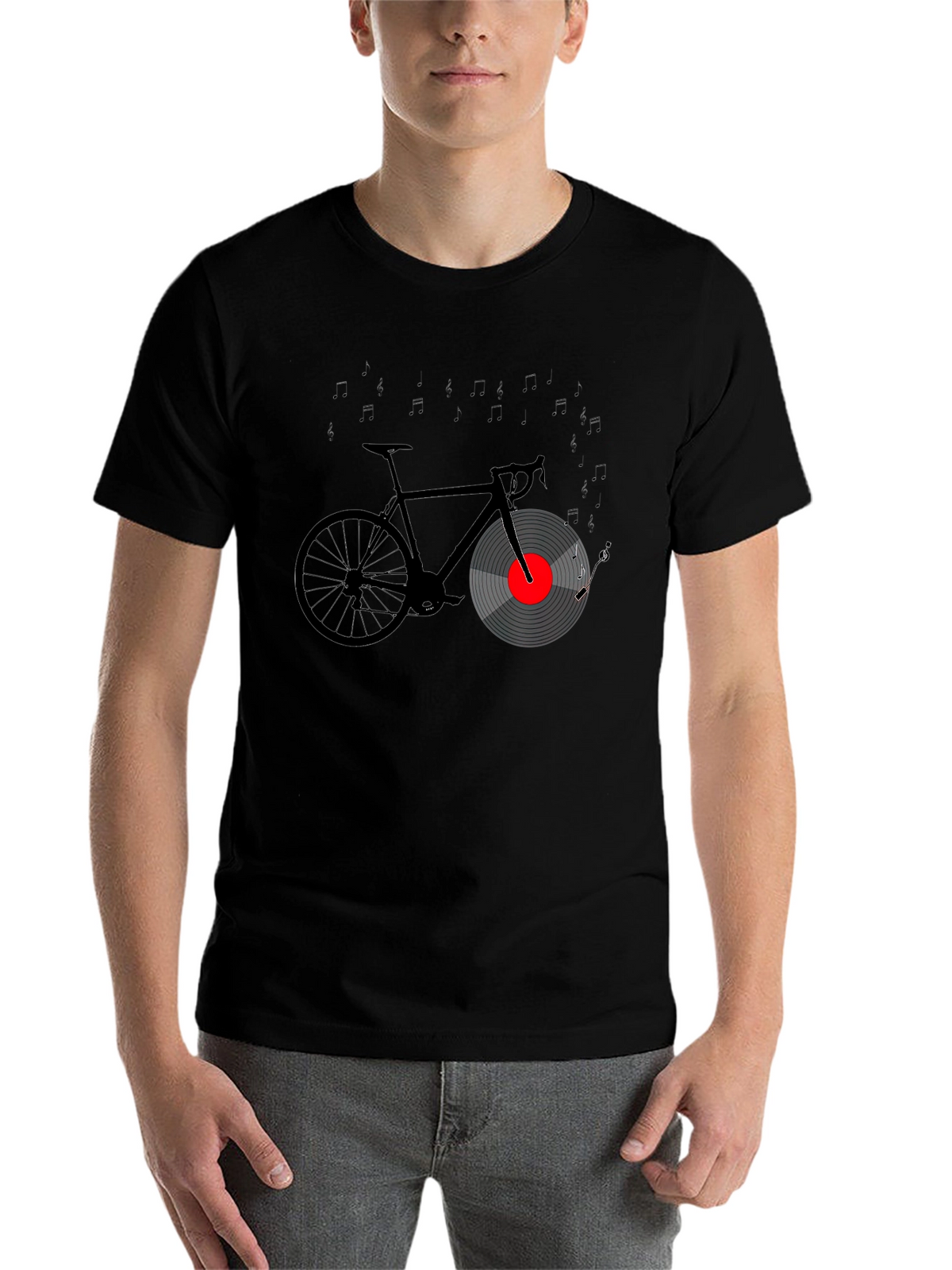 Cycling Music Tee