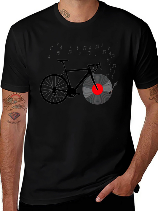 Cycling Music Tee
