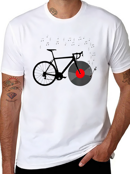 Cycling Music Tee