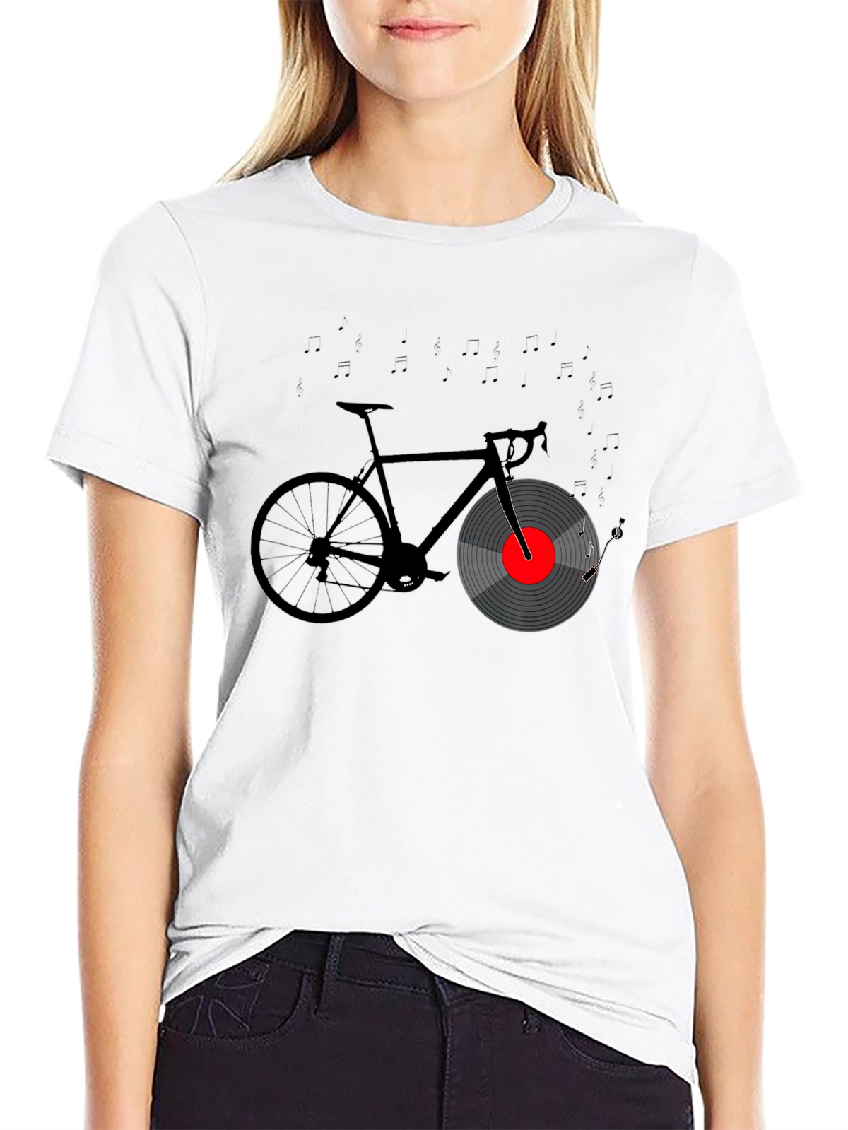 Cycling Music Tee