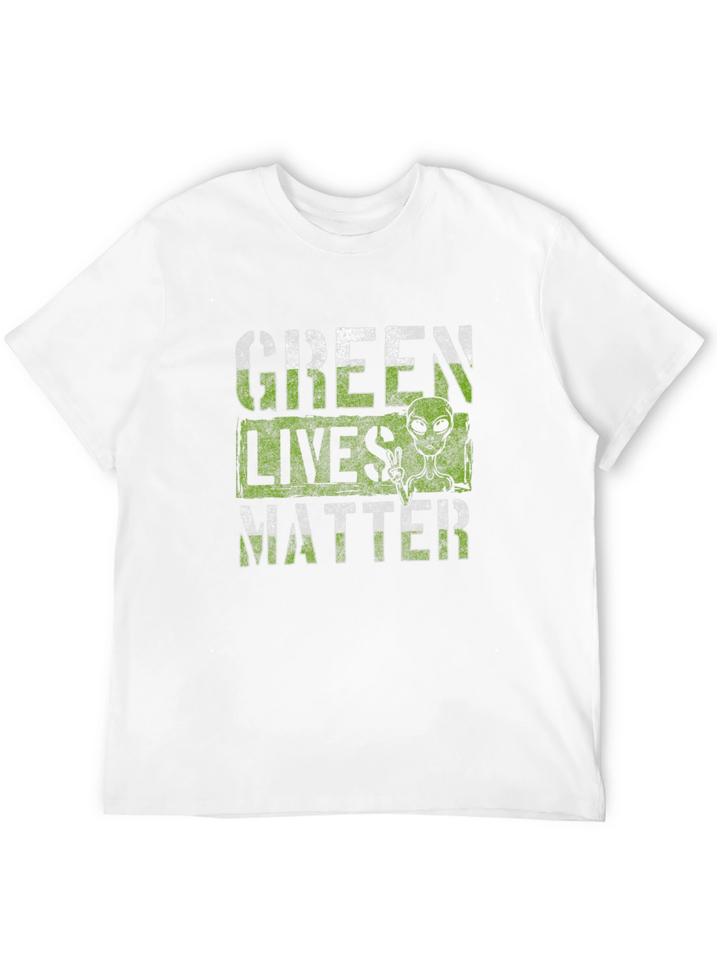 Green Lives Matter Alien T-Shirt