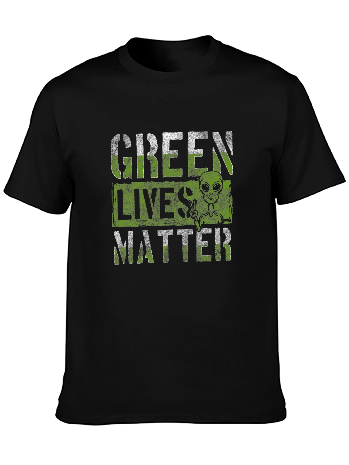 Green Lives Matter Alien T-Shirt
