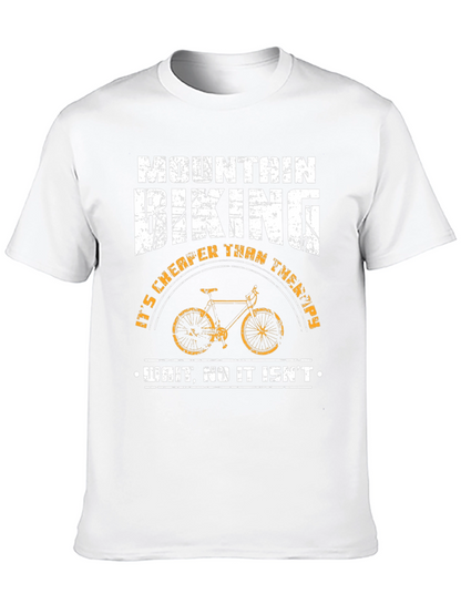 Mountain Biking T-Shirt: Cheaper Than Therapy?