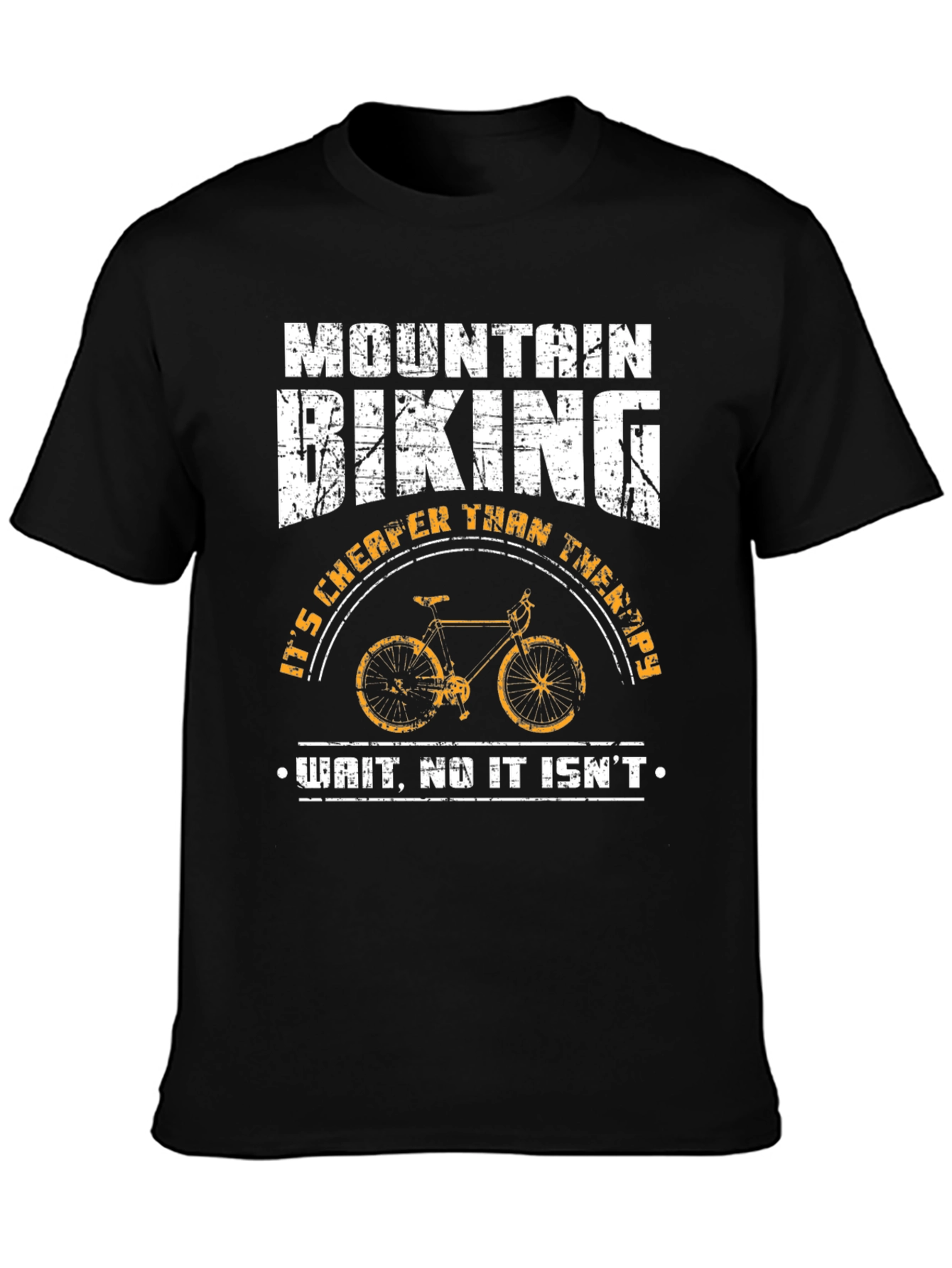 Mountain Biking T-Shirt: Cheaper Than Therapy?