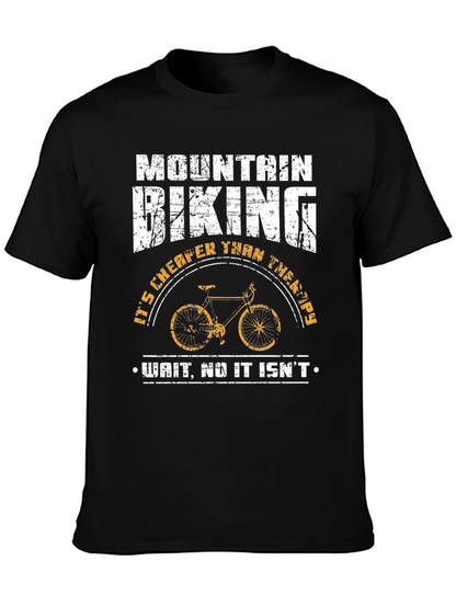 Mountain Biking T-Shirt: Cheaper Than Therapy?