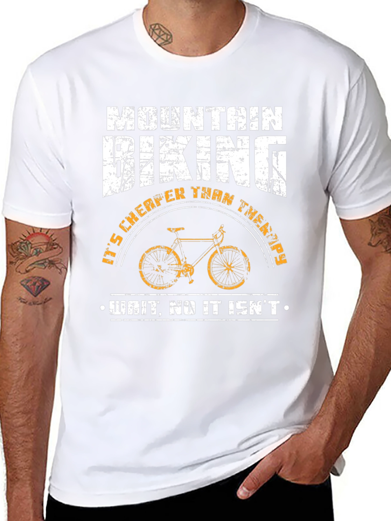 Mountain Biking T-Shirt: Cheaper Than Therapy?