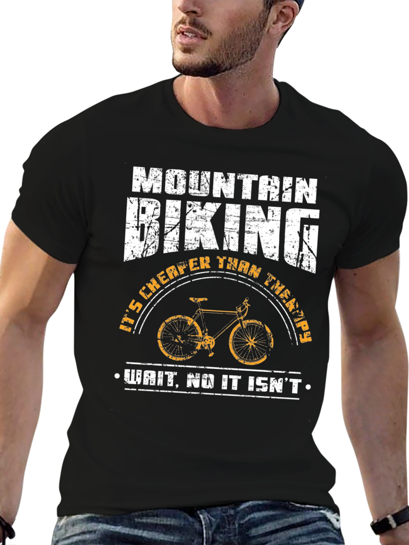 Mountain Biking T-Shirt: Cheaper Than Therapy?