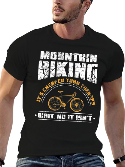 Mountain Biking T-Shirt: Cheaper Than Therapy?