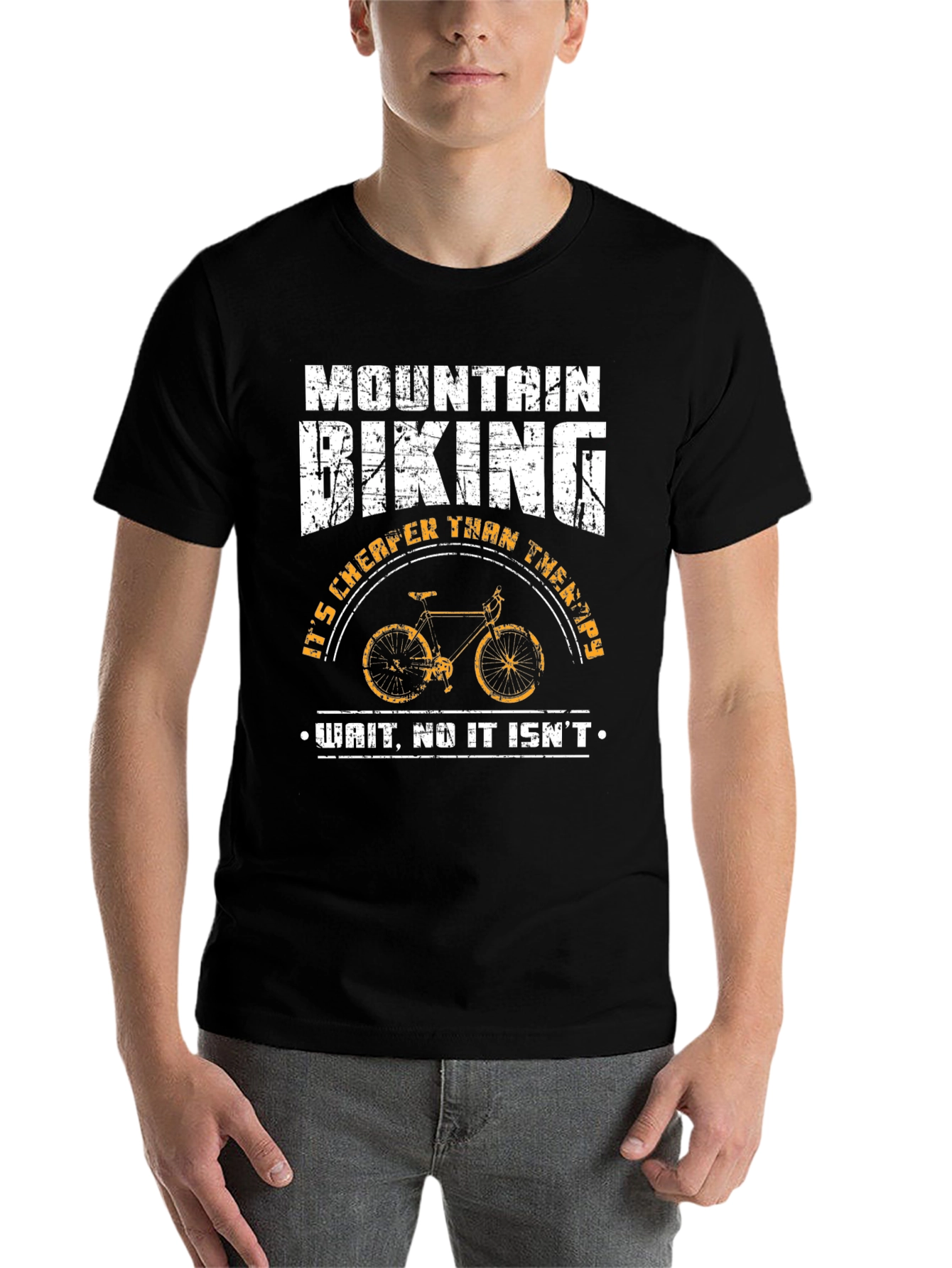 Mountain Biking T-Shirt: Cheaper Than Therapy?