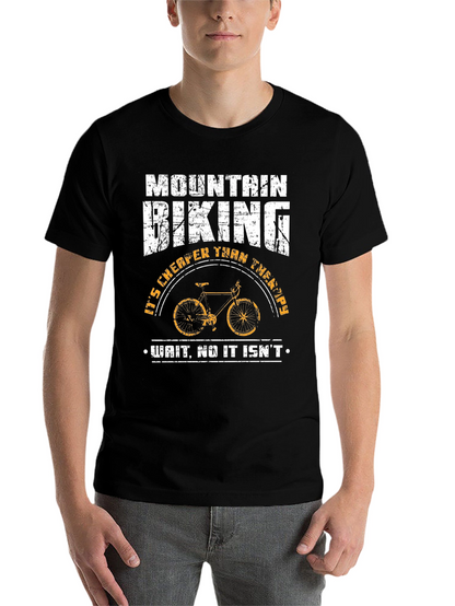 Mountain Biking T-Shirt: Cheaper Than Therapy?