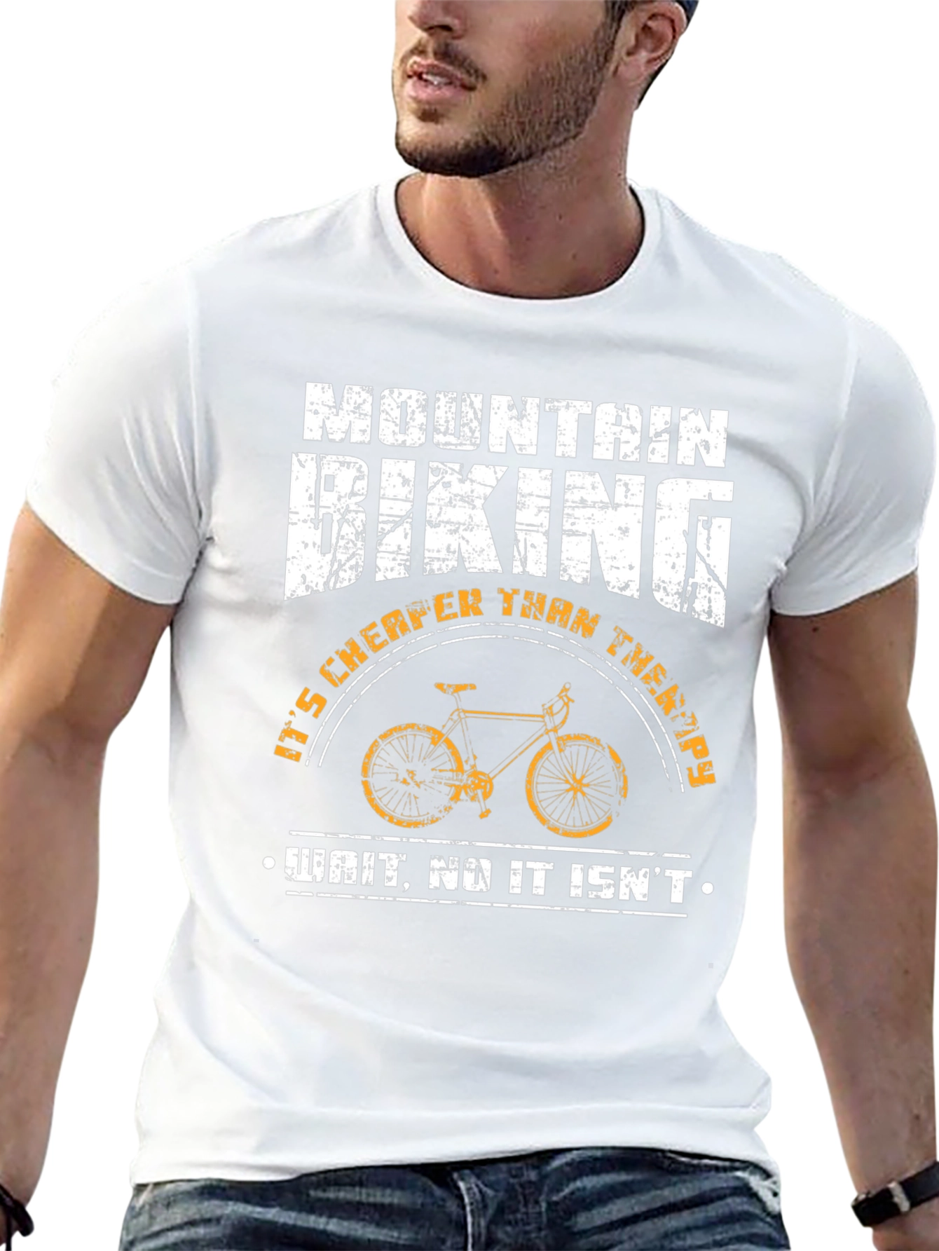 Mountain Biking T-Shirt: Cheaper Than Therapy?