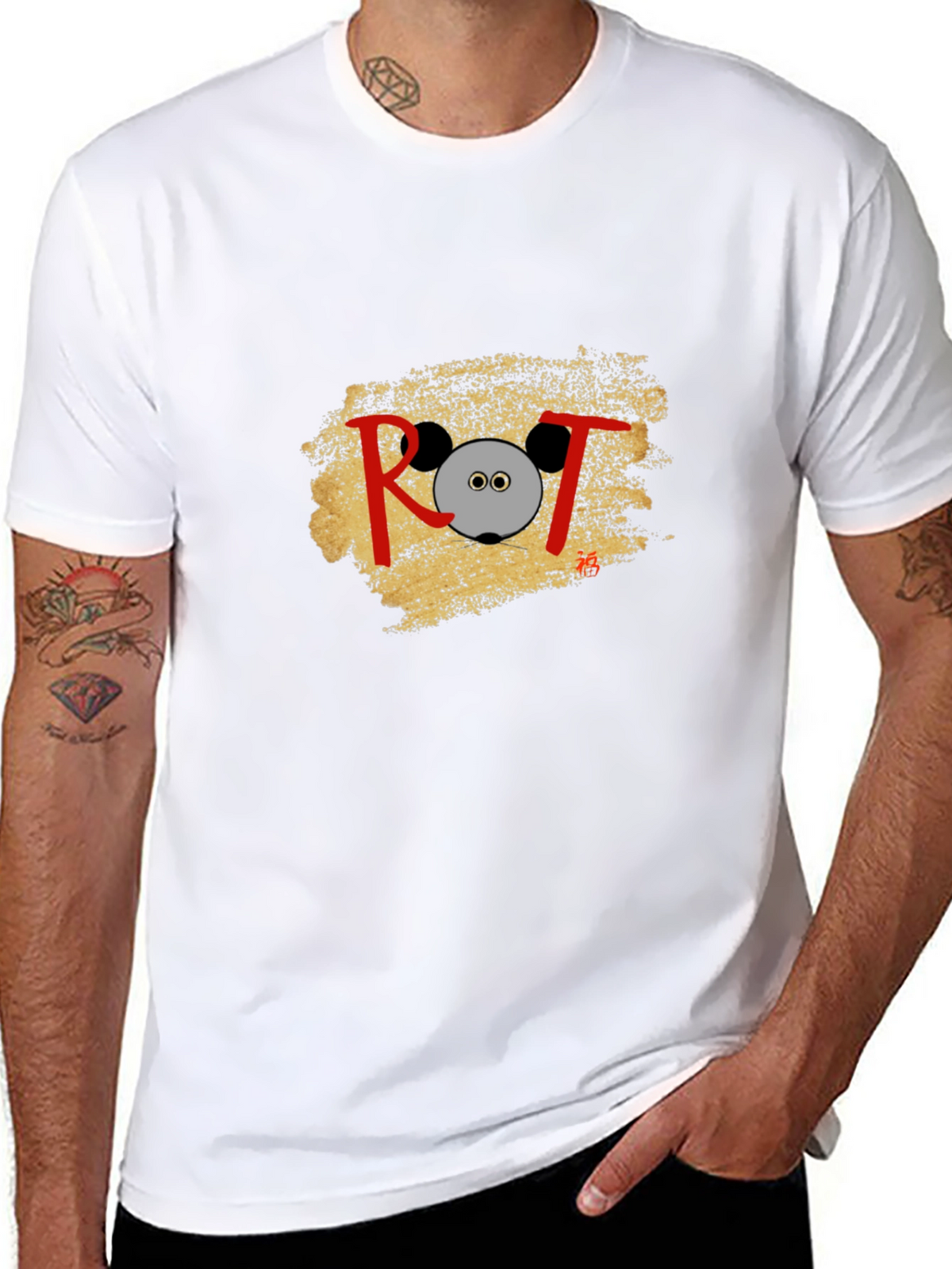 Rat Pun T-Shirt - Funny Animal Design