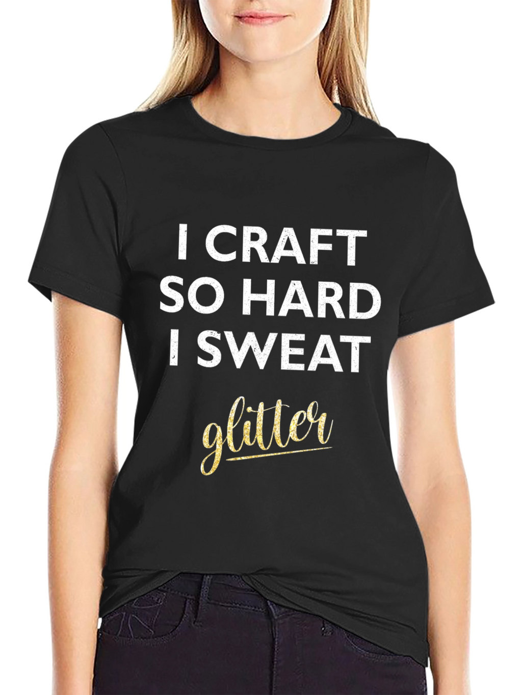 Crafting Glitter T-Shirt