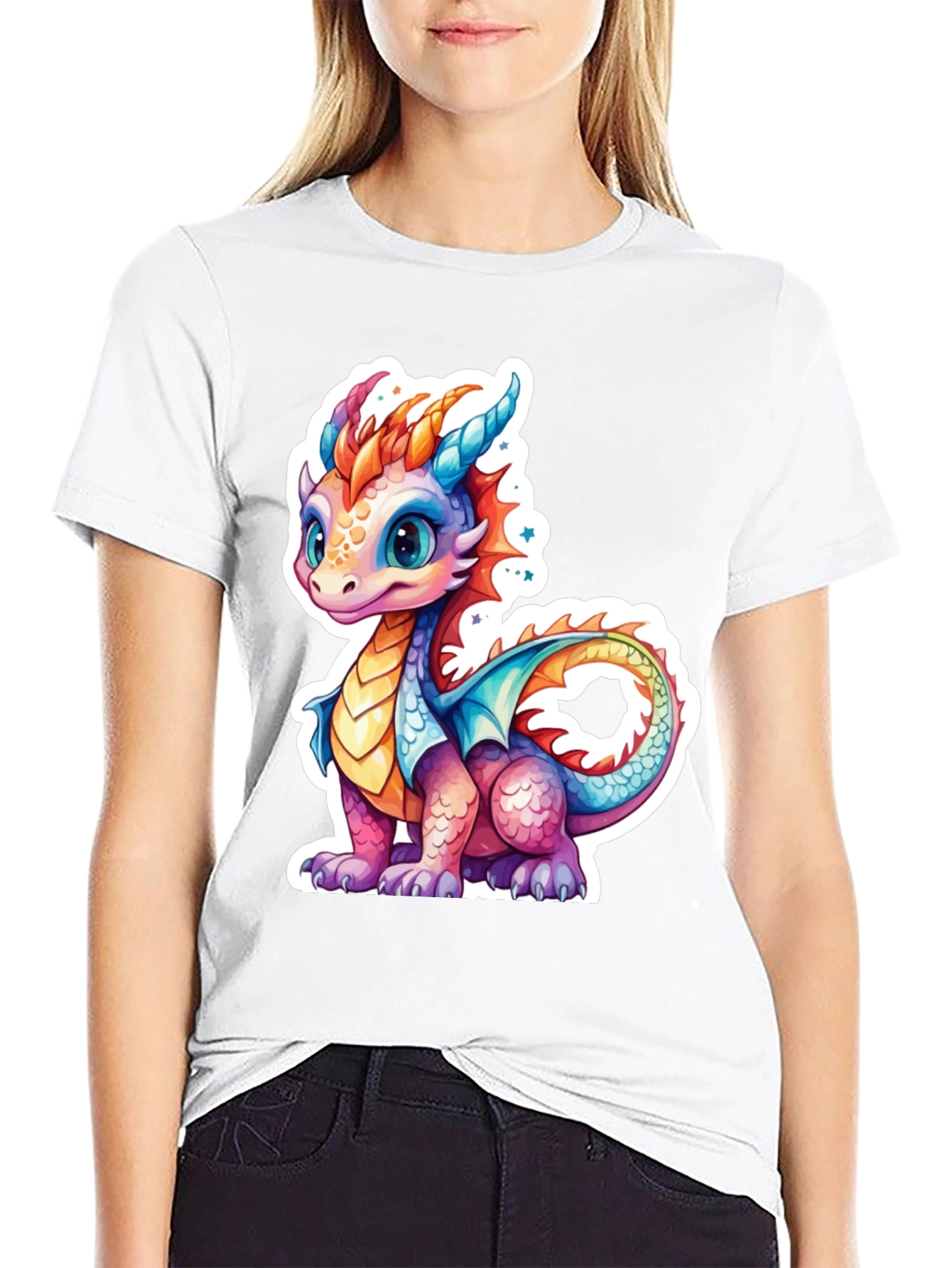 Cute Dragon Graphic Tee
