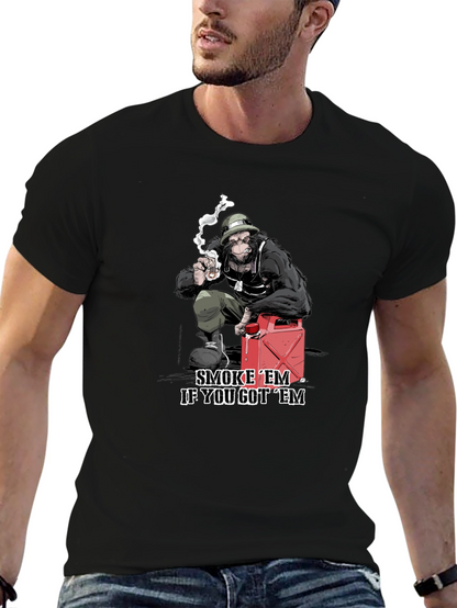 Smoke Em Gorilla Graphic Tee