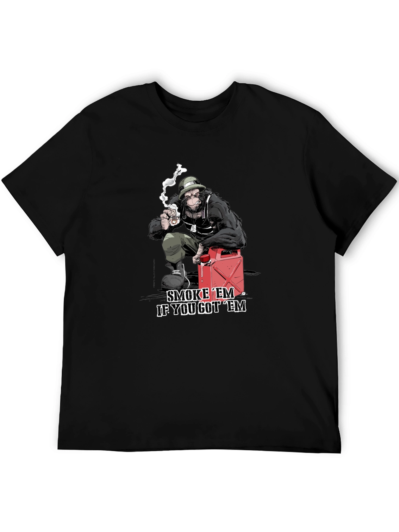 Smoke Em Gorilla Graphic Tee