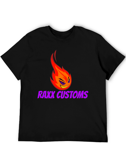 RAXX CUSTOMS Graphic Tee - Fiery Style