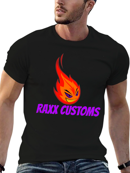 RAXX CUSTOMS Graphic Tee - Fiery Style
