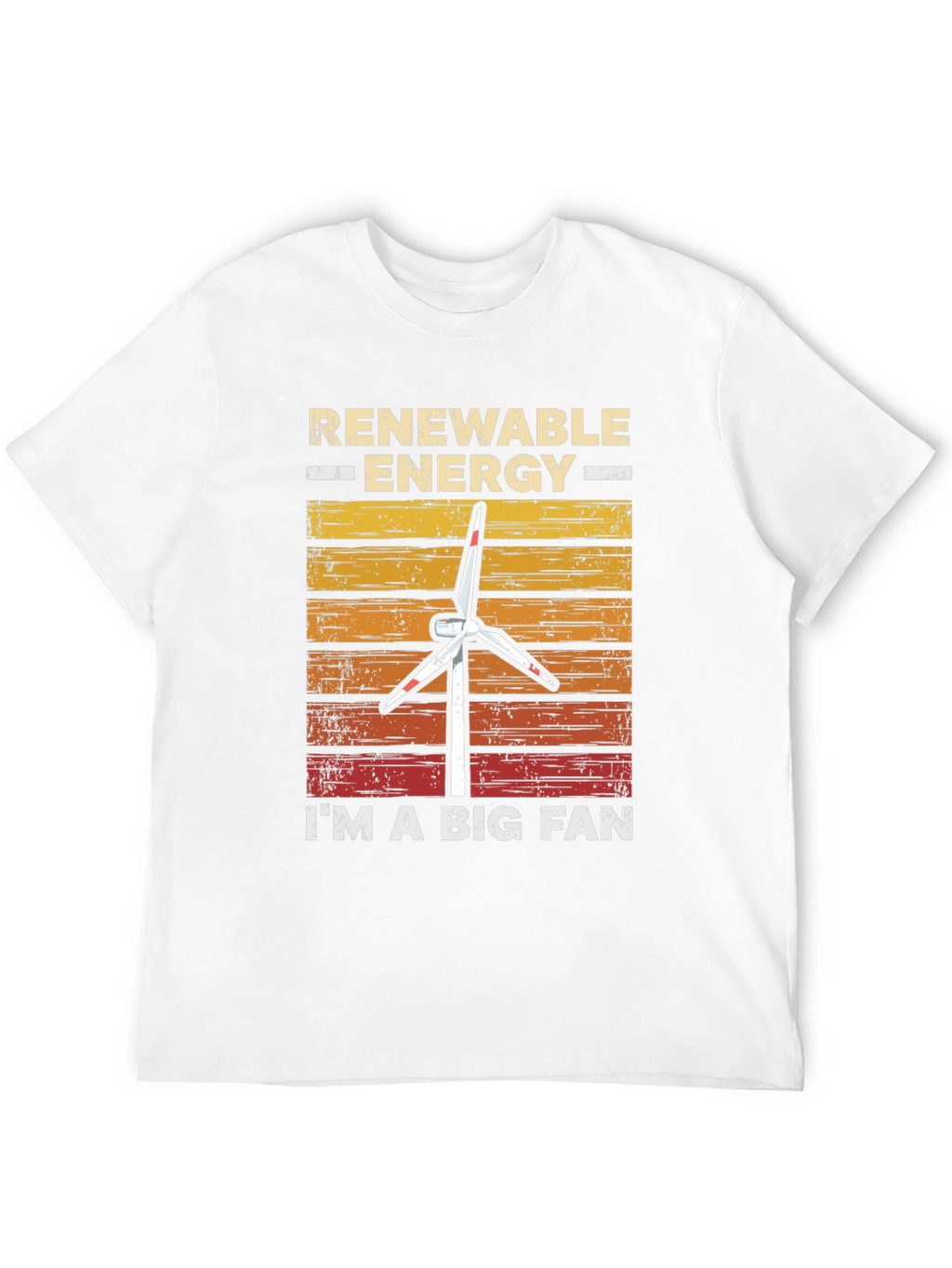 Renewable Energy Fan T-Shirt - Eco-Friendly Style