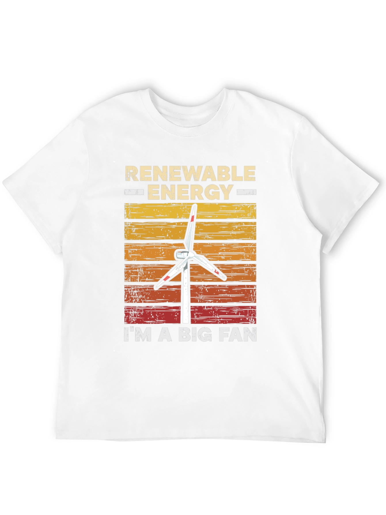 Renewable Energy Fan T-Shirt - Eco-Friendly Style