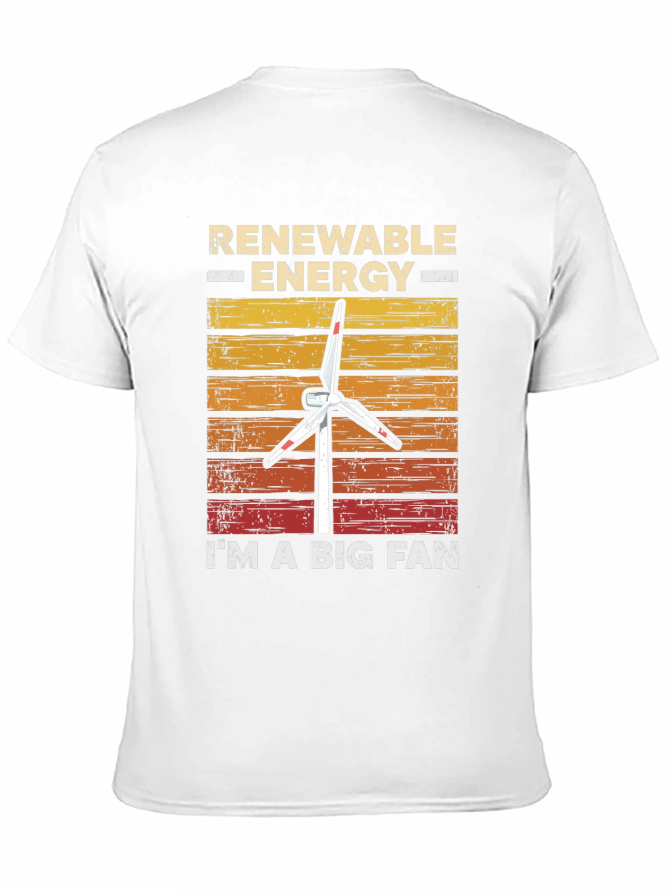 Renewable Energy Fan T-Shirt - Eco-Friendly Style