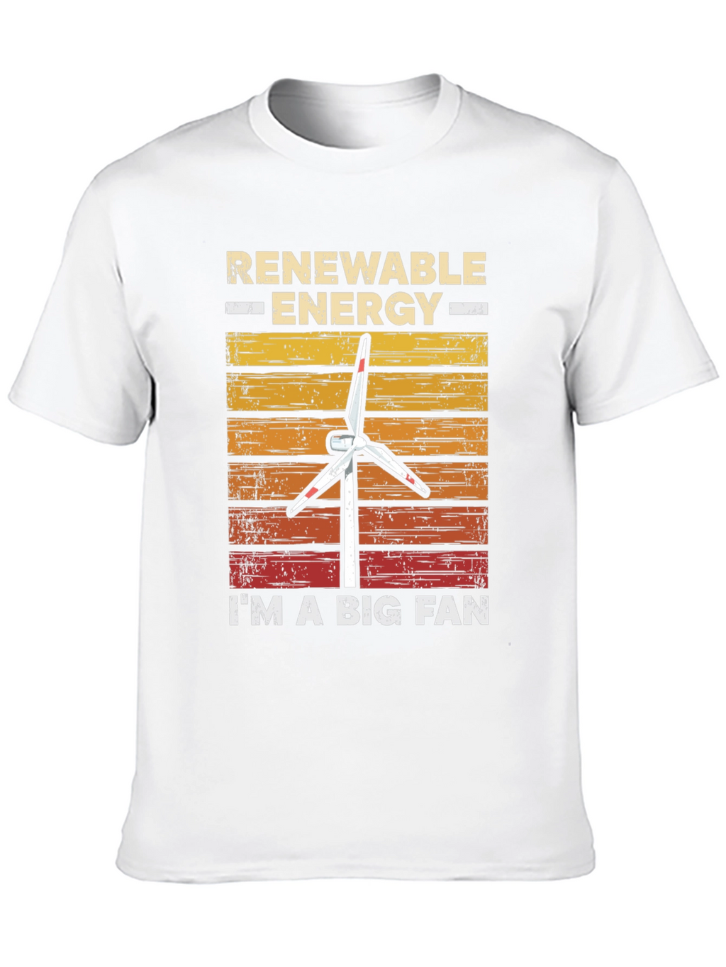 Renewable Energy Fan T-Shirt - Eco-Friendly Style