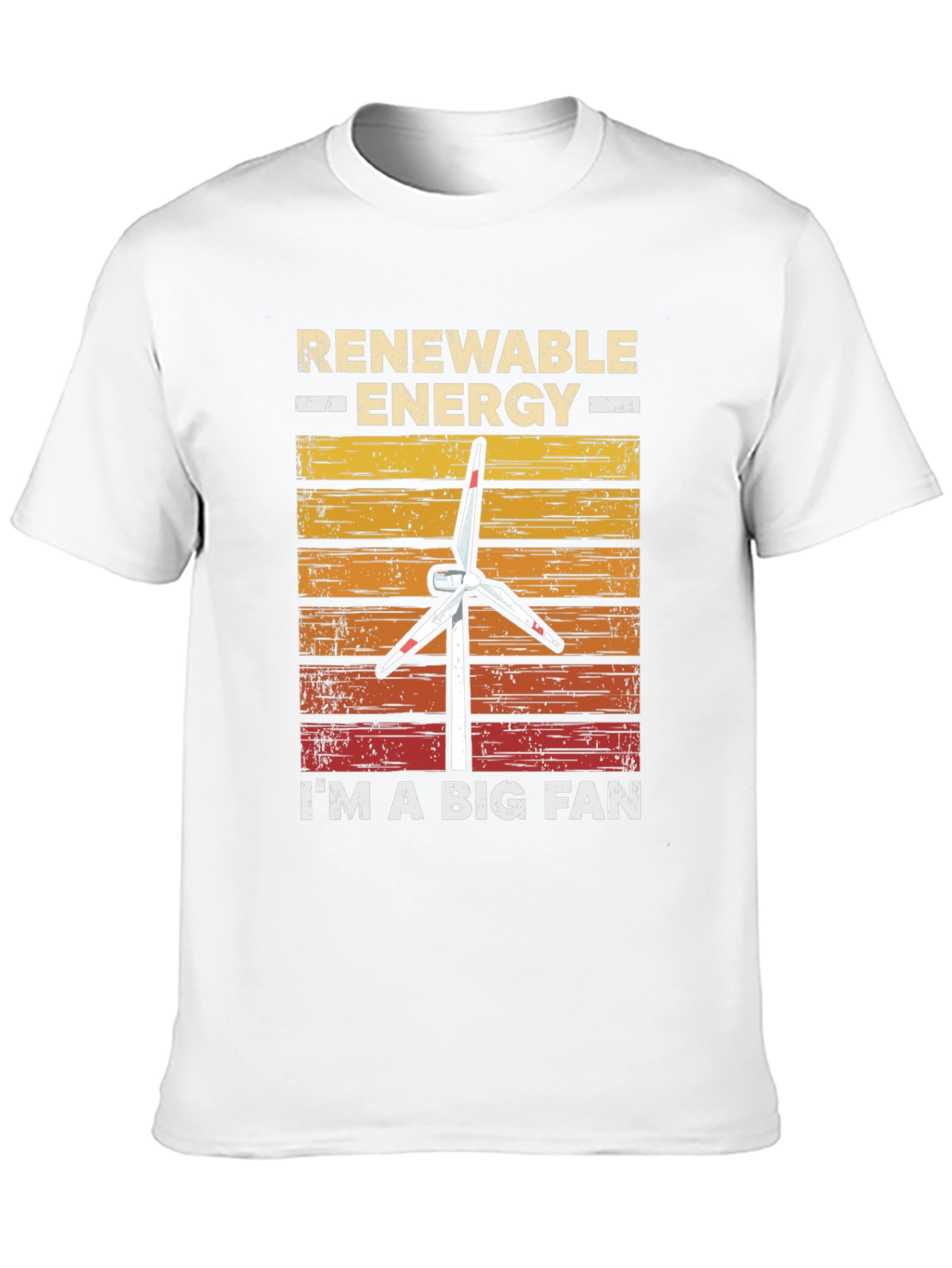 Renewable Energy Fan T-Shirt - Eco-Friendly Style