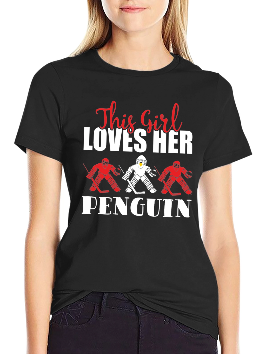This Girl Loves Her Penguin T-Shirt