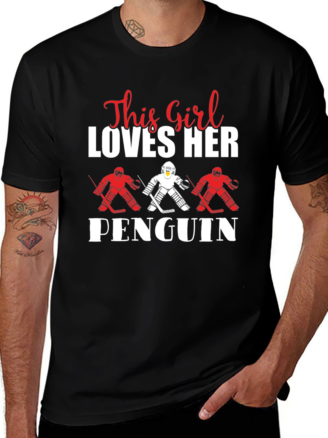 This Girl Loves Her Penguin T-Shirt