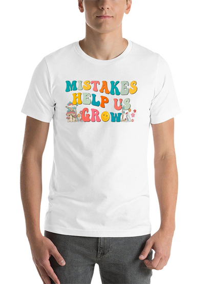Mistakes Help Us Grow Graphic T-Shirt