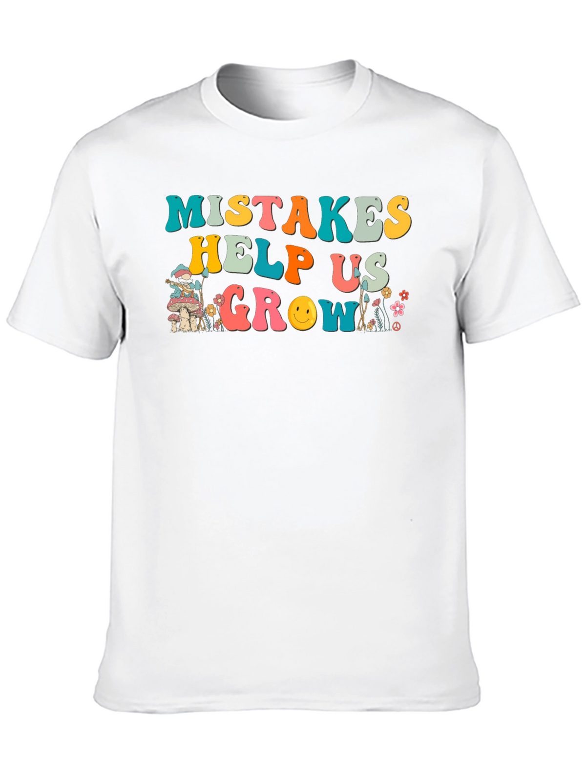 Mistakes Help Us Grow Graphic T-Shirt