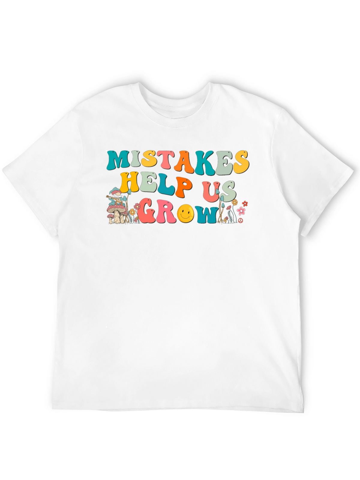 Mistakes Help Us Grow Graphic T-Shirt