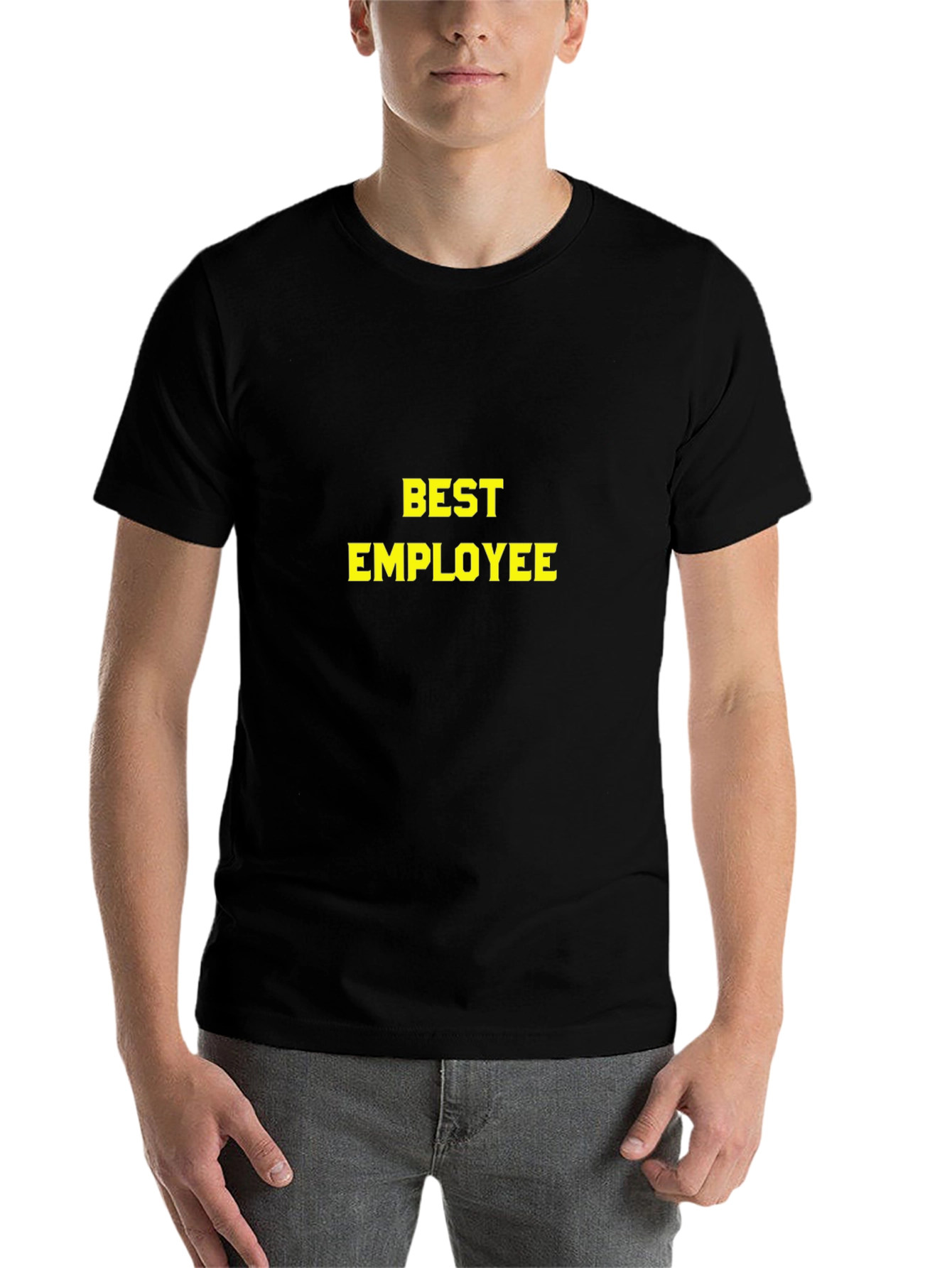 Best Employee Black T-Shirt