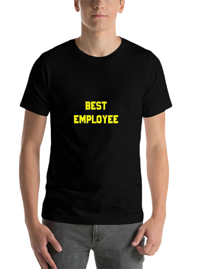 Best Employee Black T-Shirt