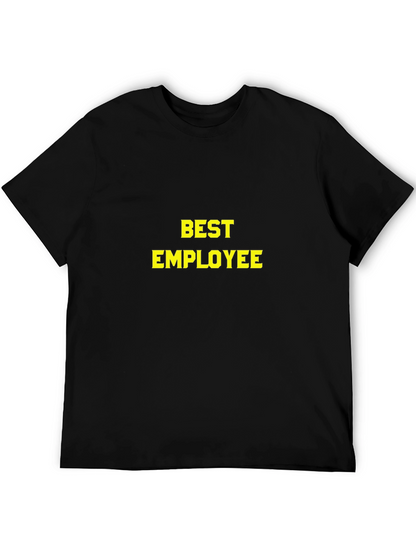Best Employee Black T-Shirt
