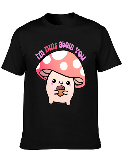 Im Nuts About You Mushroom Graphic Tee