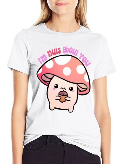 Im Nuts About You Mushroom Graphic Tee