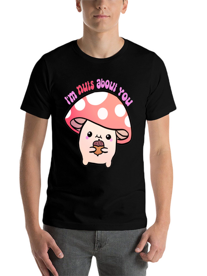 Im Nuts About You Mushroom Graphic Tee