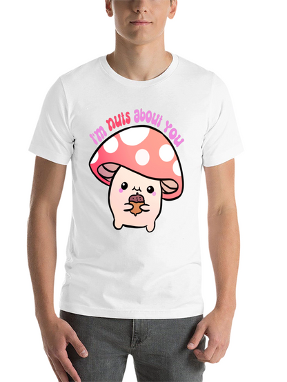 Im Nuts About You Mushroom Graphic Tee