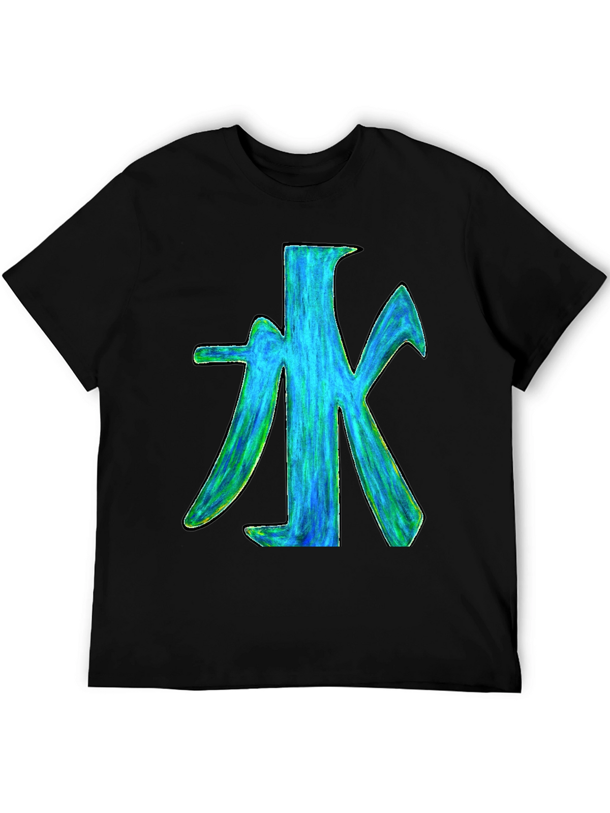 Water Symbol Graphic Print T-Shirt