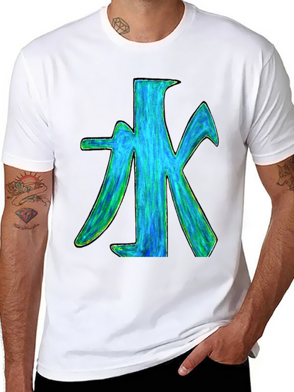 Water Symbol Graphic Print T-Shirt