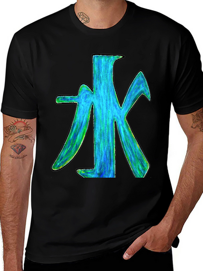 Water Symbol Graphic Print T-Shirt