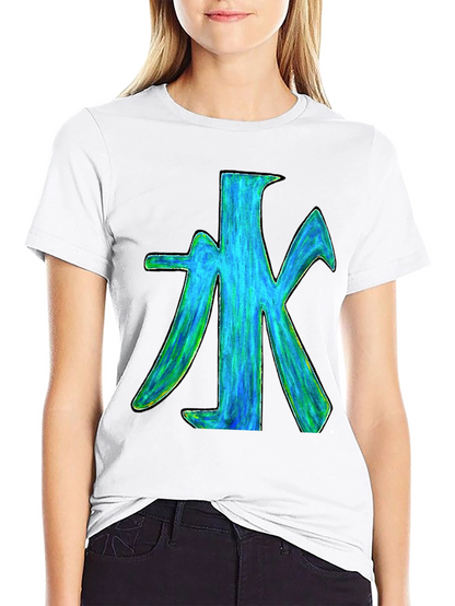 Water Symbol Graphic Print T-Shirt